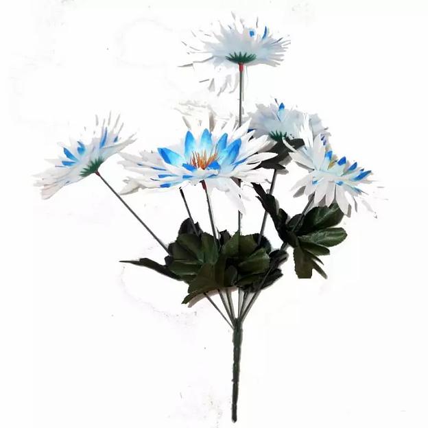 Букет астры 6 голов 34см 274-402 фото 6