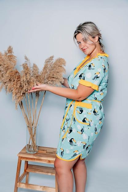 Халат женский модель 23451 ОПТ фото 4