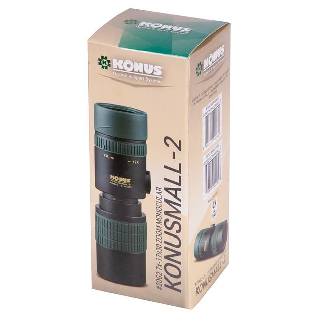  Konus монокуляр Konusmall-2 7  17x30 > фото 8