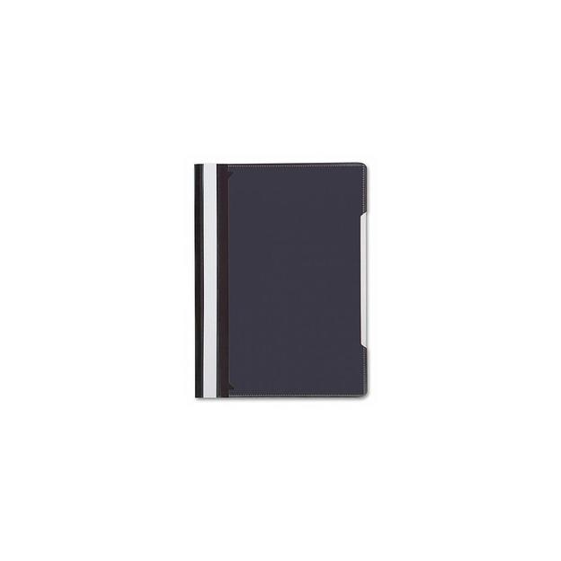 Папка-скоросшиватель Бюрократ -PS-K20BLCK, A4, пластик, черный фото 1