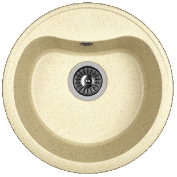 Мойка "Дора" (d435х221), дюна фото 1