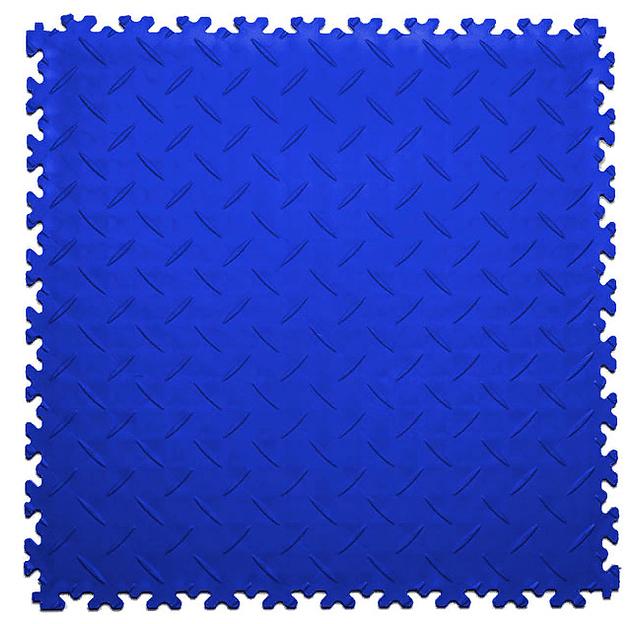 Sold Diamond - универсальное пвх  покрытие , Цвет Синий RAL 5005, Толщина модуля 7 мм. фото 1