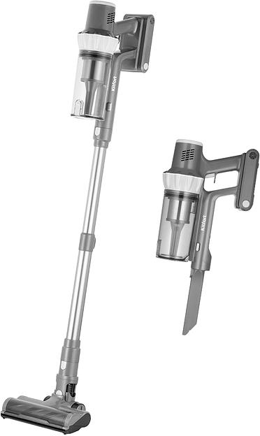 Пылесос Kitfort КТ-5341 230Вт серый/белый фото 1