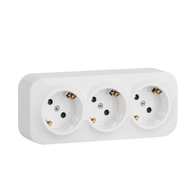 Рзк 3X2К+З шт п/подкл БЕЛ Legrand 782238 фото 2