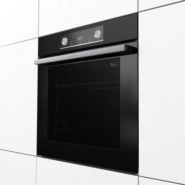 Встраиваемые электрические духовки GORENJE/ Духовой шкаф, 77л, 60 см, ExtraSteam: приготовление с паром, Очистка паром AquaClean, черный фото 6