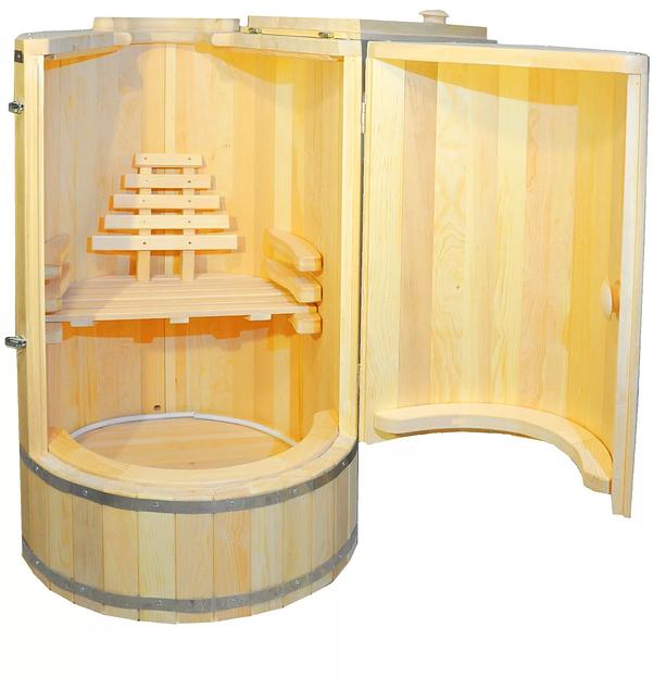 Фитобочка «Круглая» с парогенератором «Мини» фото 2