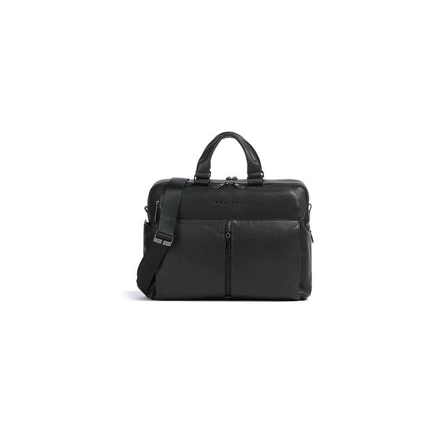 Деловая сумка Piquadro Hedley, кожа натуральная, черный [ca6026w130/n] фото 1