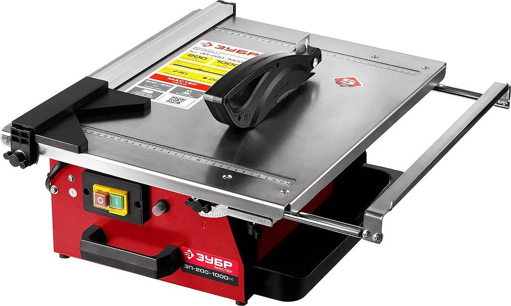 Плиткорез электрический ЗУБР, настольный, 1000 Вт, (ЭП-200-1000Н) фото 1