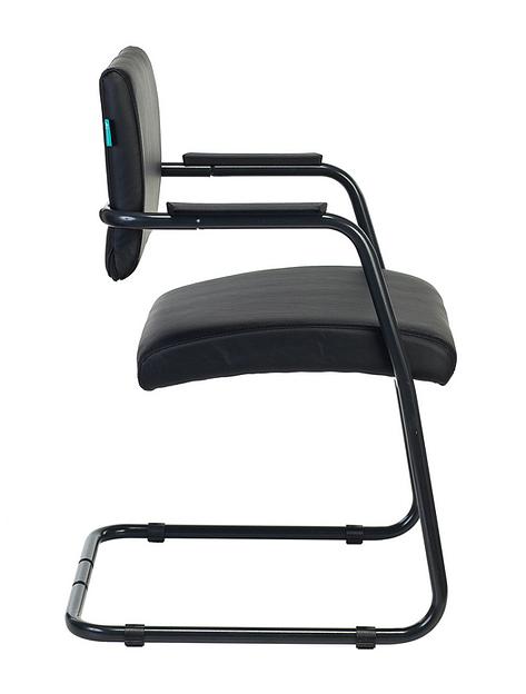 Кресло Бюрократ CH-271N-V черный Leather Black искусственная кожа полозья металл черный фото 3