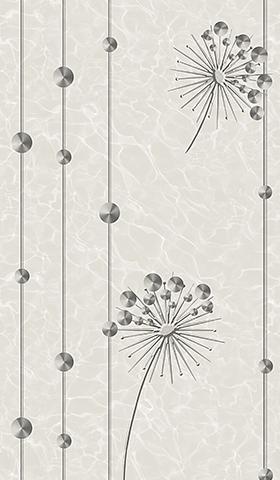 Панель ПВХ STELLA Slim Premium «Одуванчик Феерия» лак, 2600х250х5 мм ОПТ фото 1