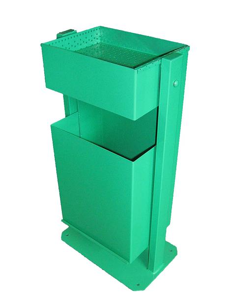 Урна для мусора с пепельницей ОПТ фото 1