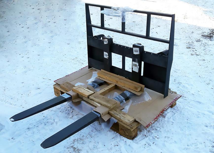 Вилы для фронтального погрузчика ВФП-1200.100 СТ20, СТ3 или аналог фото 2