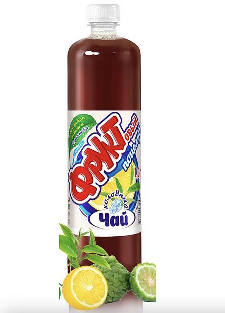 Холодный чай с ароматом лимона и бергамота «Фруктовый поцелуй» 1 л, опт фото 1