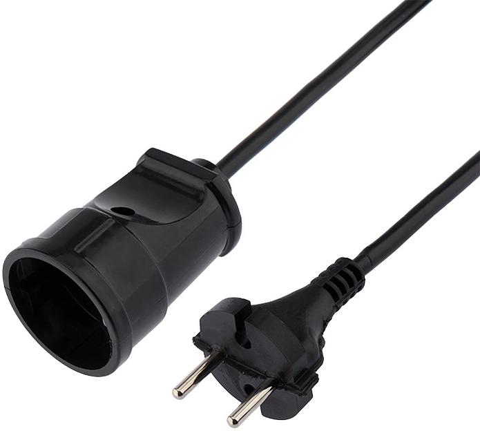 Удлинитель силовой PROconnect ПВС (11-7103) 2x0.75кв.мм 1розет. 30м ПВС 6A пласт.рамка черный фото 3