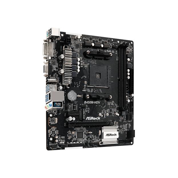 Материнская плата ASRock B450M-HDV R4.0 фото 3