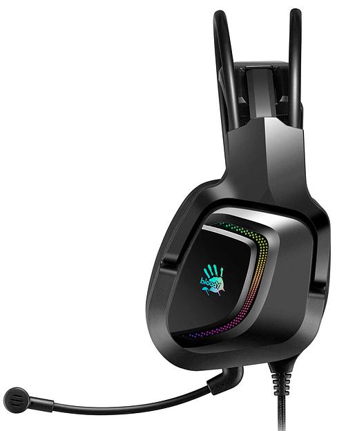 Наушники с микрофоном A4Tech Bloody G575P черный 2м мониторные оголовье (G575P) фото 3