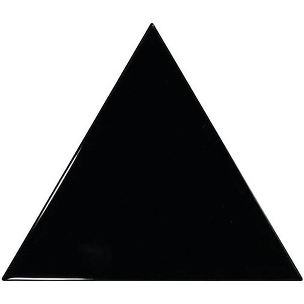Плитка Equipe Scale Triangolo Black 10,8x12,4 фото 1