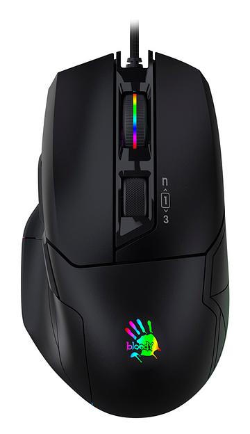 Мышь A4Tech Bloody W70 Max черный оптическая (10000dpi) USB фото 1