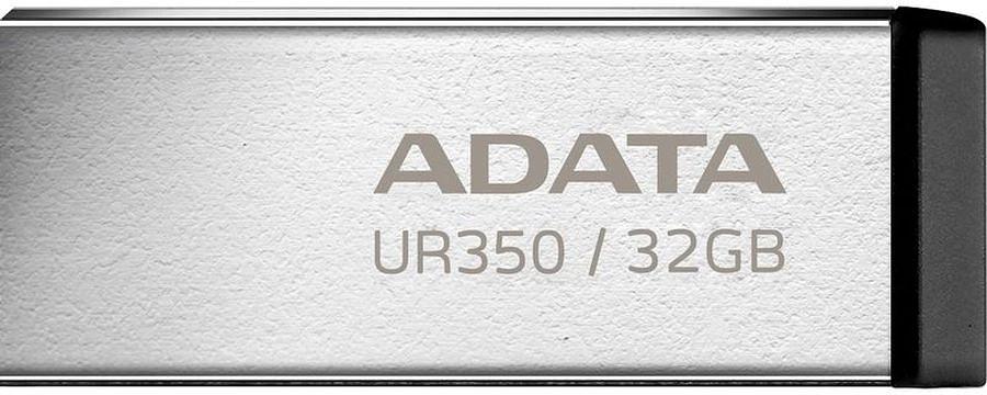 Флеш Диск A-Data 32GB UR350 UR350-32G-RSR/BK USB3.2 серебристый фото 1