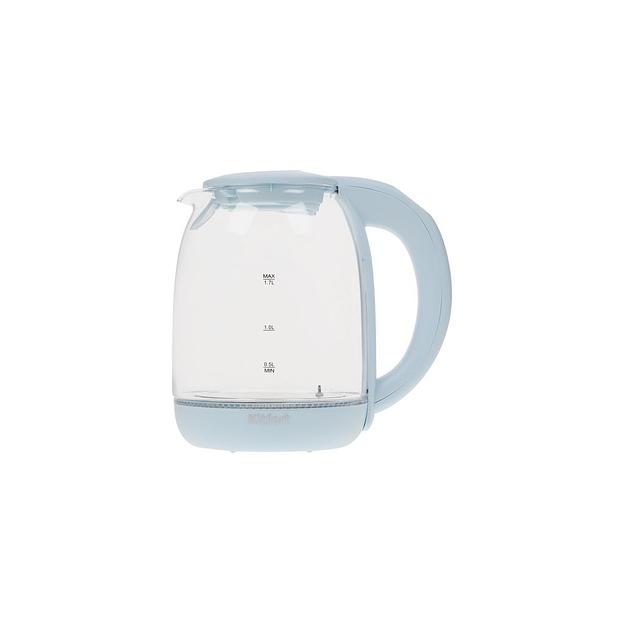 Чайник электрический KitFort КТ-640-1, 2200Вт, голубой фото 1