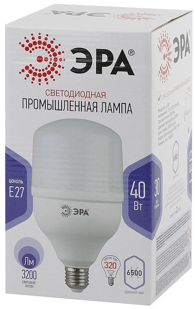 ЭРА Б0027006 Светодиодная лампа LED smd POWER T120-40W-6500-E27 фото 2