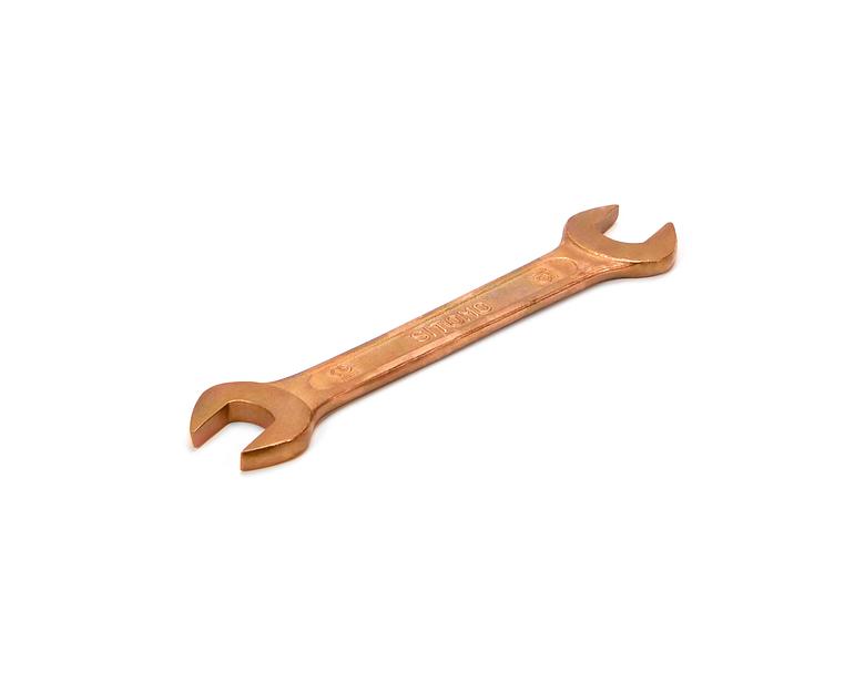 Ключ гаеч. рожковый двуст.  13x15 омедн. SIT с поверкой фото 2