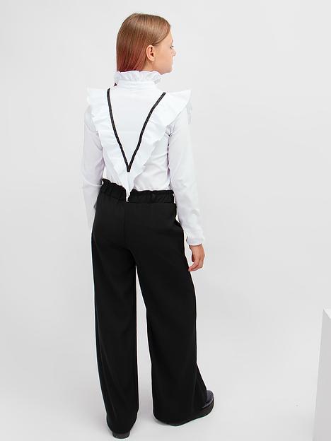 Брюки для девочки Соль&Перец чёрный, арт.SP23 ОПТ фото 4