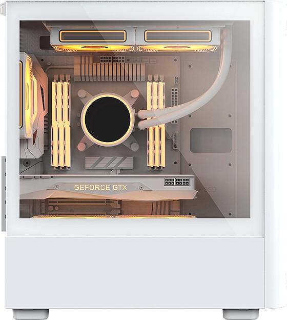 Корпус Formula Air Mesh G3 белый без БП mATX 4x120mm 2x140mm 2xUSB3.0 audio bott PSU фото 4