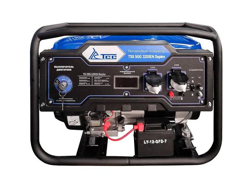 Бензогенератор TSS «SGG 3200EN Duplex» 3,2 кВт ОПТ фото 2