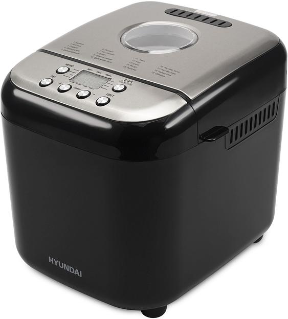 Хлебопечь Hyundai HYBM-3087 600Вт черный/серебристый фото 1
