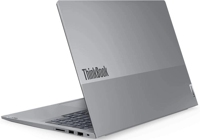 Ноутбук Lenovo Thinkbook 16 G7 IML Core Ultra 5 125U 8Gb SSD512Gb Intel Graphics 16" IPS WUXGA (1920x1200) noOS grey WiFi BT Cam Bag (21MS0028GQ) фото 2