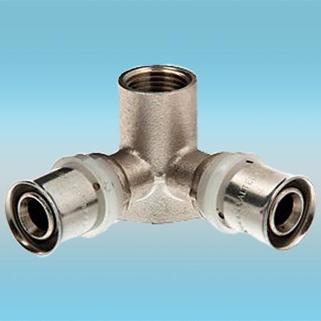 Водорозетка пресс проходная ø 20х1/2 внутренняя резьба фото 1