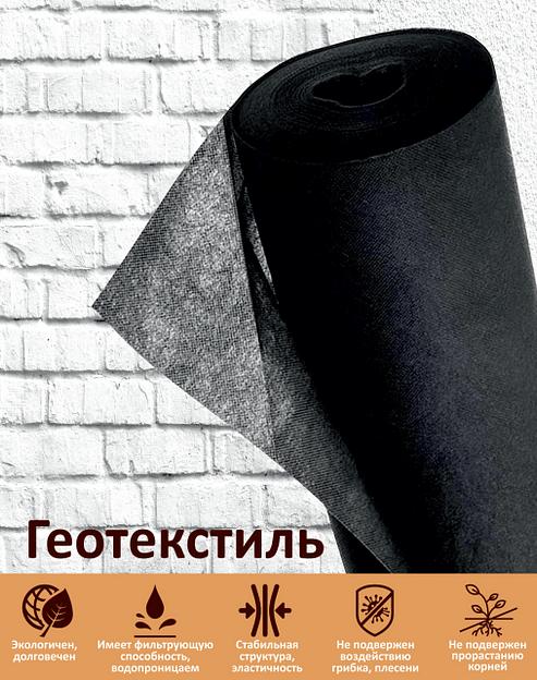 Паропроницаемая мембрана Альфаспан «ГЕО» 40 м², 120 мкр фото 1