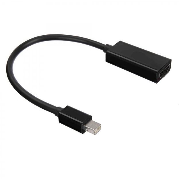 Кабель ACD Кабель-адаптер ACD-DAMHF-01B |ACD-DAMHF-01B| mDP-HDMI, Golden Plated, 20m/19f, Черный, 0.2м (742569) фото 1