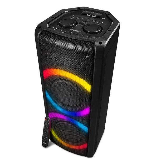 Портативная акустика АС PS-710, черн (100 Вт, TWS, BT, FM, 4400мАxч) фото 1