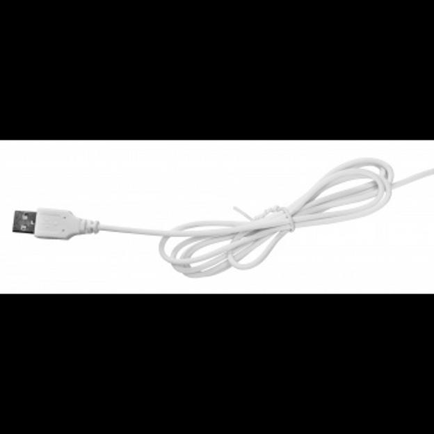 Клавиатура Oklick 505M белый USB slim {1196547} фото 8