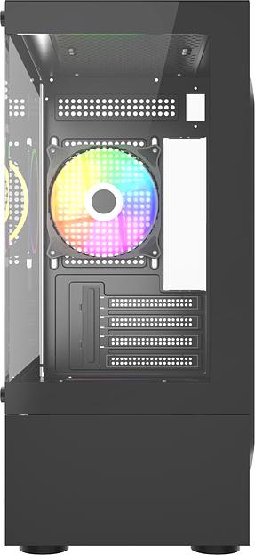 Корпус Accord ACC-285-02B черный без БП mATX 1x120mm 1xUSB2.0 1xUSB3.0 1xUSB3.1 audio фото 2