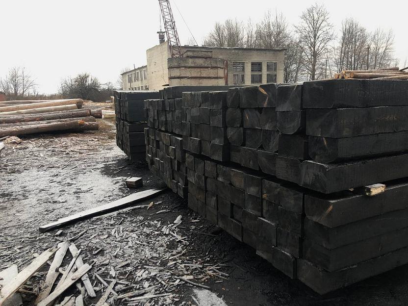 Шпалы пропитанные тип 1 и тип 2 опт фото 3