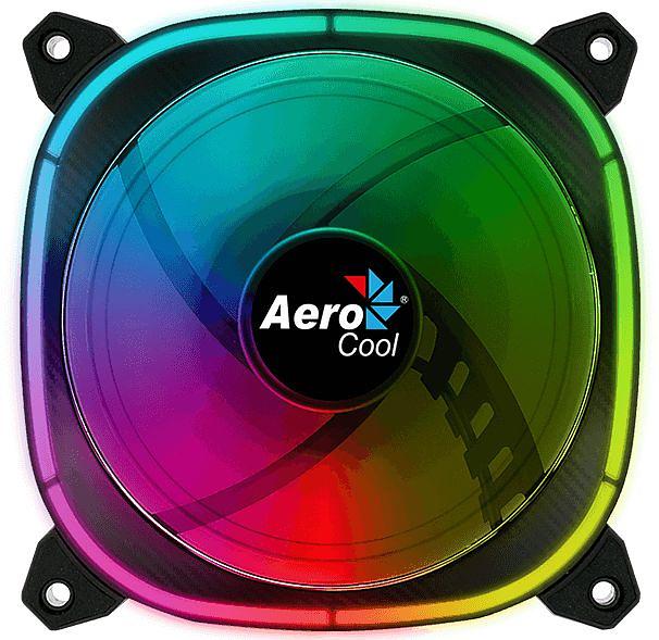 Вентилятор для корпуса AeroCool Astro 12 ARGB, 120мм, 1000rpm, 17.5 дБ, 6-pin, 1шт, (Astro 12 ARGB) фото 1