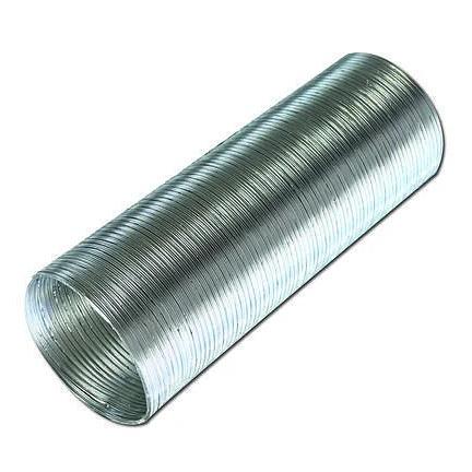 Воздуховод гибкий алюминиевый гофрированный Era серии ВА - 15ВА - 150 мм - 3 м фото 1