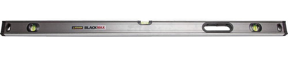 STAYER BLACKMAX, 1200 мм, коробчатый, усиленный профиль с ручками, уровень, Professional (3475-120) фото 1