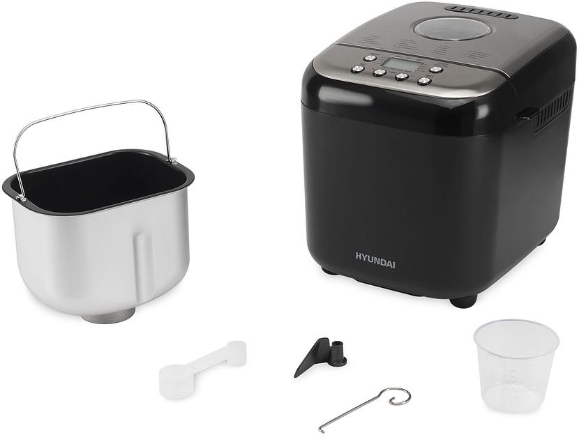 Хлебопечь Hyundai HYBM-3087 600Вт черный/серебристый фото 7
