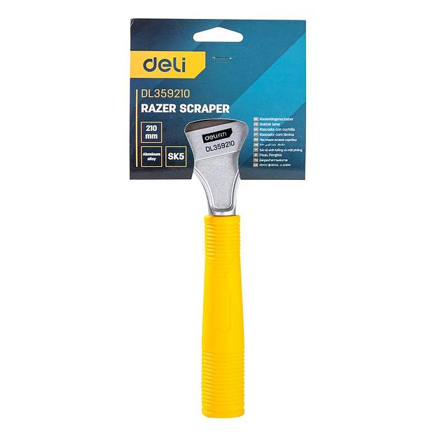 Отделочный инструмент Deli Скребок Deli DL359210 210мм, сталь SK5, ширина лезвия 14мм, толщина лезвия 0,5мм фото 4