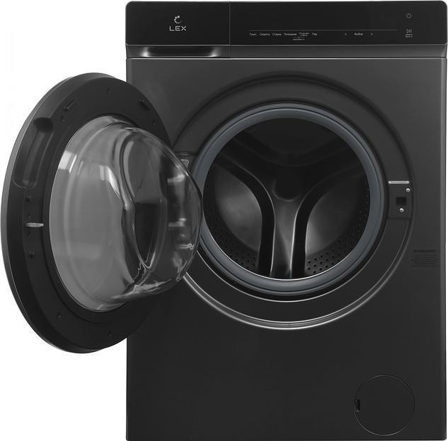 Стиральная машина Lex LWM12014GrIThD класс: A+++ загр.фронтальная макс.:12кг серый инвертер фото 2