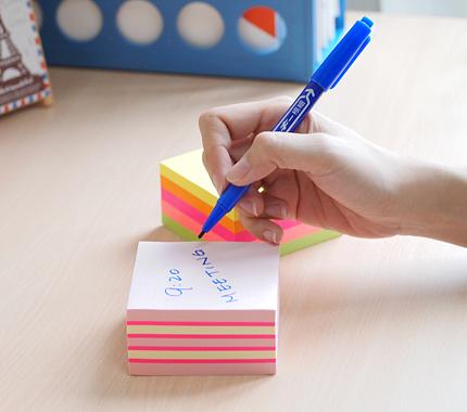 Блок самоклеящийся бумажный Stick`n 21203 51x51мм 250лист. 70г/м2 неон 5цв.в упак. фото 7