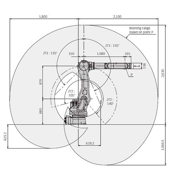 Промышленный робот Kawasaki RS080N фото 2