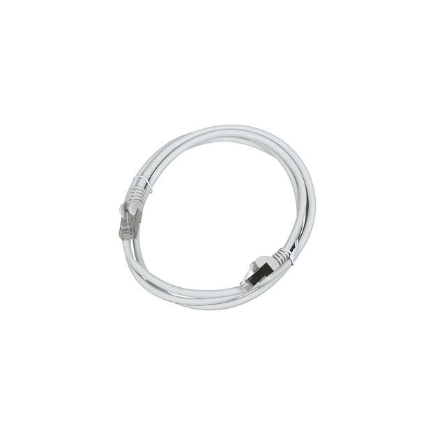 Патч-корд LanMaster вилка RJ-45, вилка RJ-45, кат.5E, LSZH, 1.5м, серый [lan-pc45/s5e-1.5-gy] фото 1