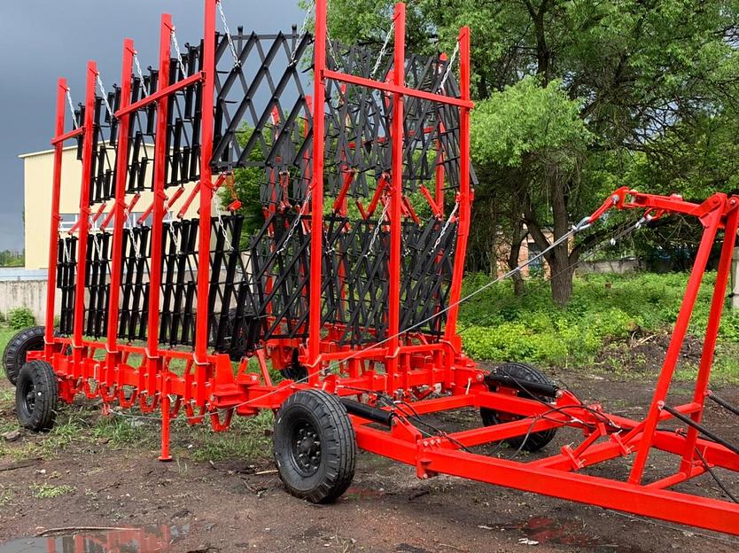 Борона зубовая двухследная БЗУ 17 м фото 1