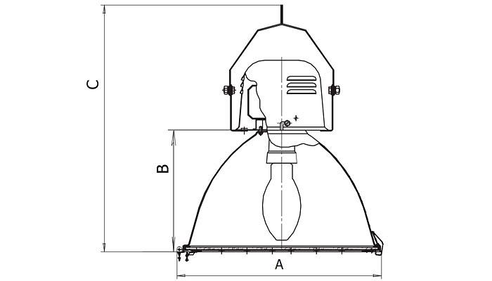 Светильник промышленный ЖСП 11-150-002 фото 2