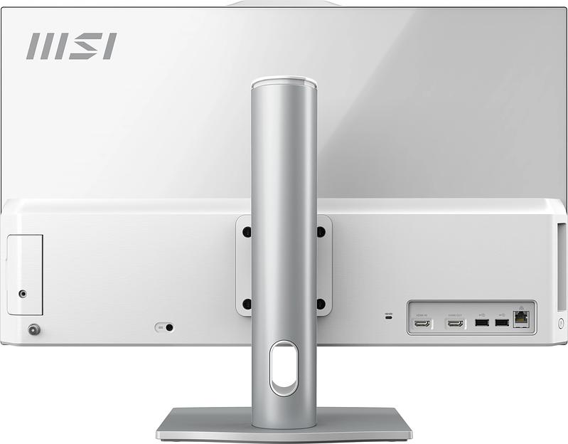 Моноблок MSI Modern AM272P 1M-678XRU 27" Full HD Core 7 150U (1.8) 16Gb SSD512Gb Graphics noOS GbitEth WiFi BT 120W клавиатура мышь Cam белый 1920x1080 фото 4